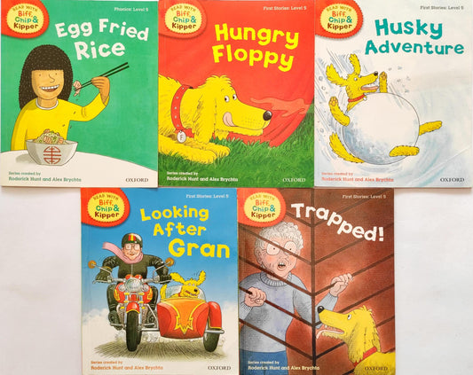 Biff Chip and Kipper  Set 4 : Level 5 (5 Books)