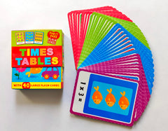 Time Tables (40 Flash Cards)