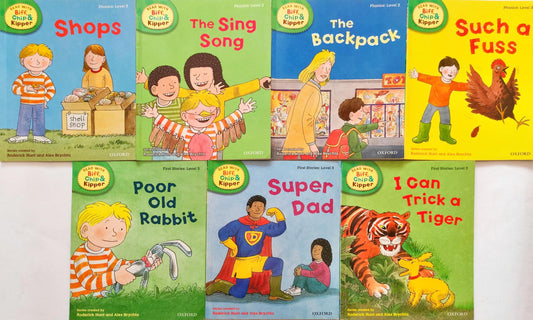 Biff Chip and Kipper  Set 7 : Level 3 (7 Books)