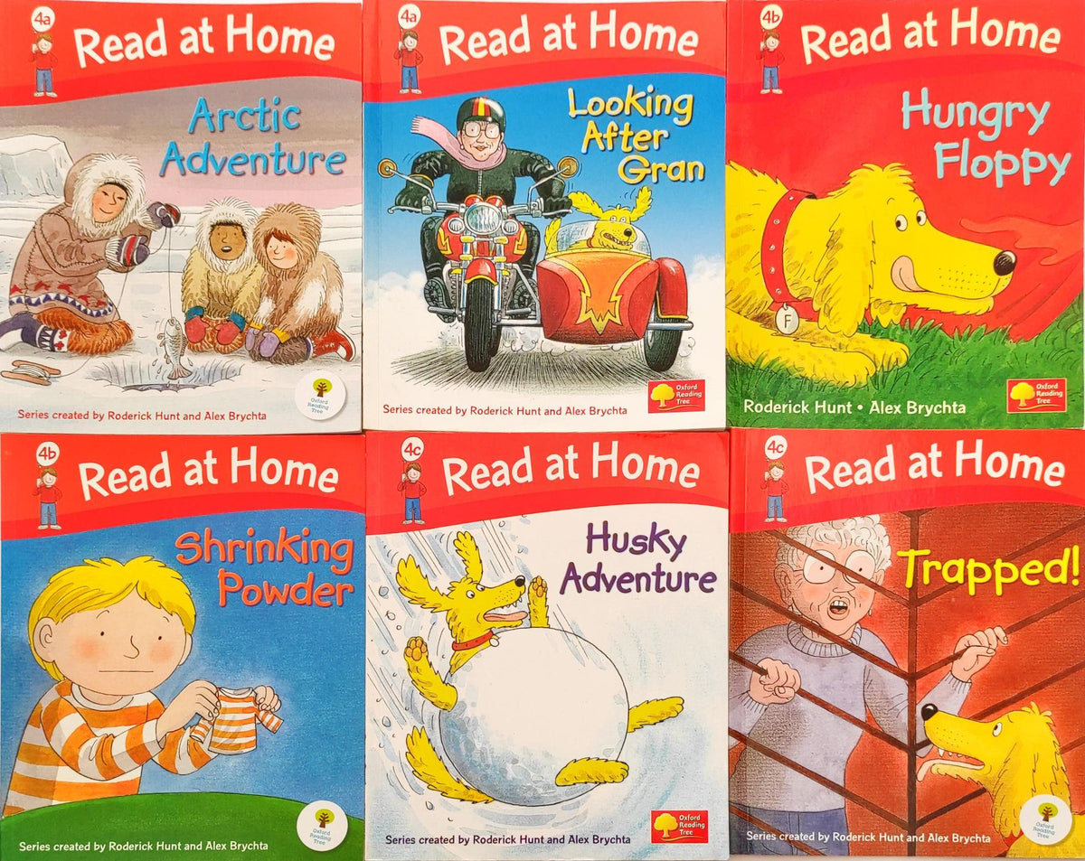 Read at Home Level 4 Set  (6 Books)