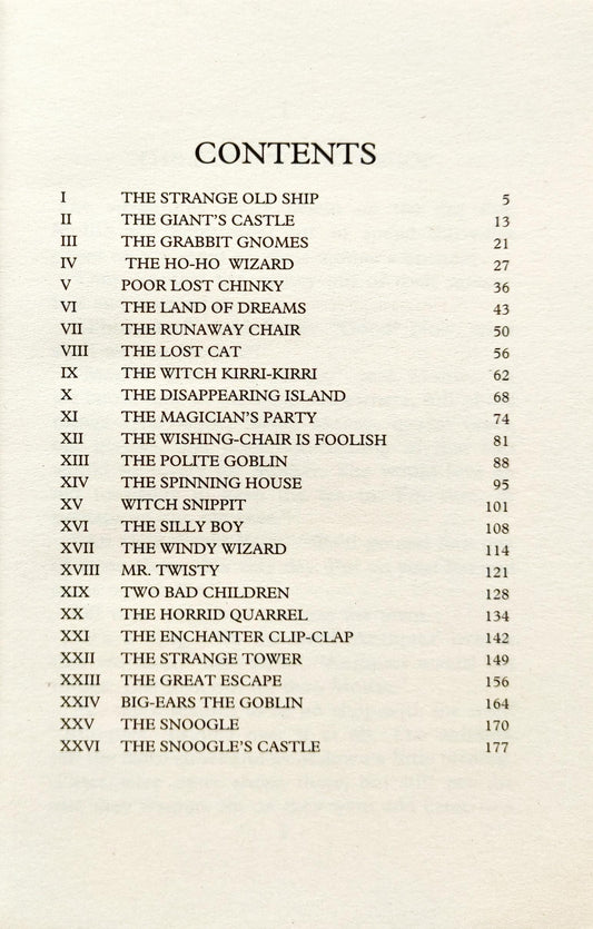 The Adventure of the Wishing Chair (Enid Blyton)