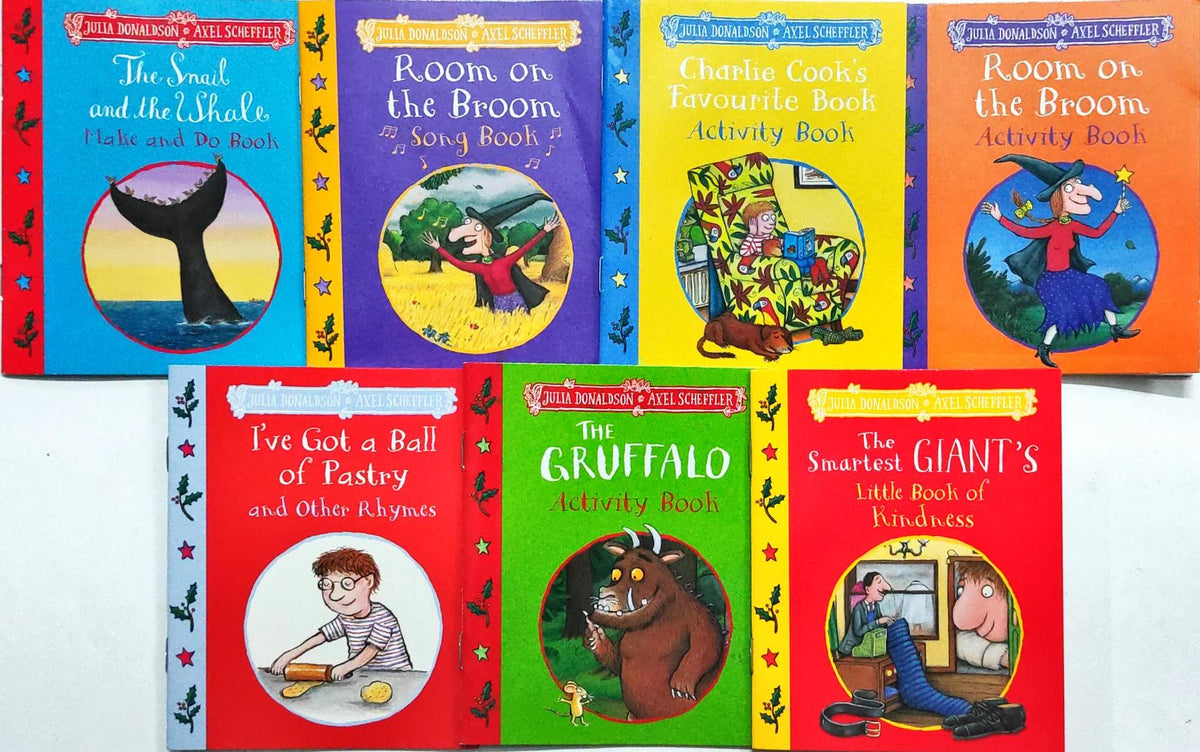 Julia Donaldson Small Activity Books Combo 3 (7 Books)