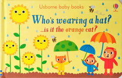 Usborne Who's Wearing a Hat? Is it the Orange Cat?