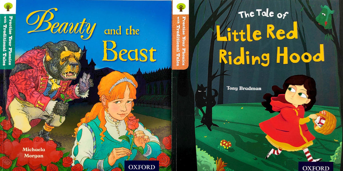 Oxford Traditional Tales Phonics Set 2, Age 4+ (2 Books)
