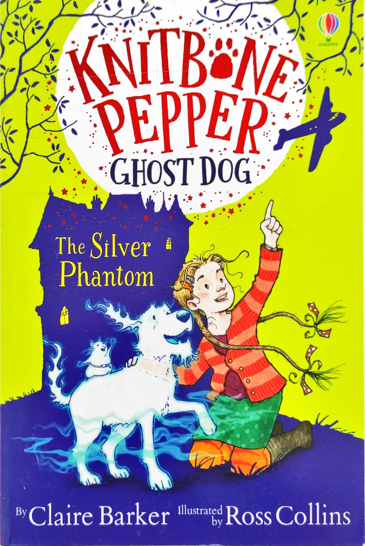 Usborne The Silver Phantom (Knitbone Pepper ghost Dog)