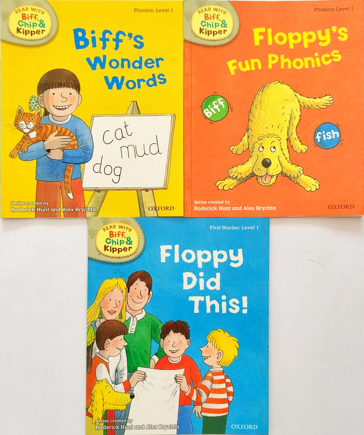 Biff Chip and Kipper  Set 6 : Level 1 (3 Books)