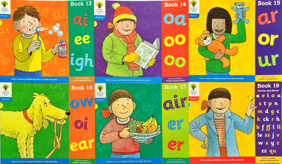 Oford Reading Tree Phonics Combo 3 (6 Books)