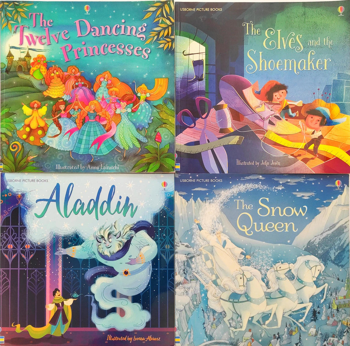 Usborne Storybook Combo 32 (4 Books)