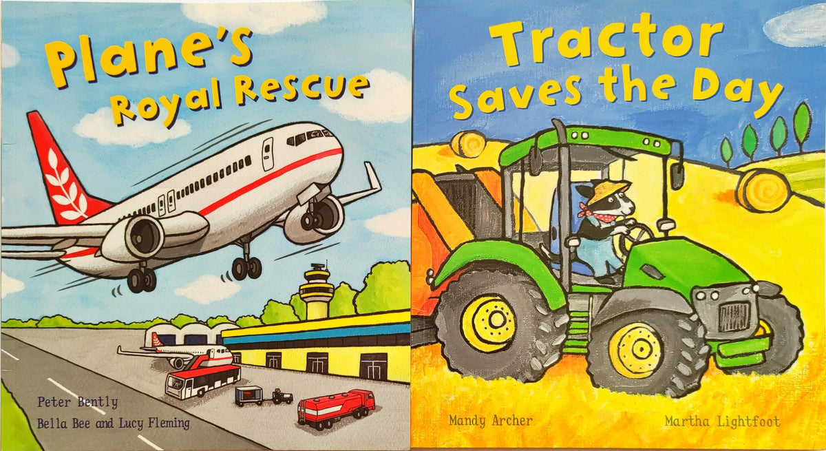 Vehicle Storybook Combo (2 Books)