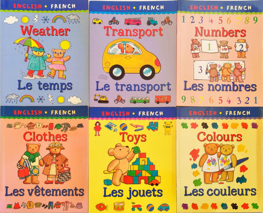 English to French Combo (6 Books)