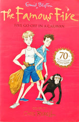 The Famous Five Off in a Caravan (Enid Blyton/Red)