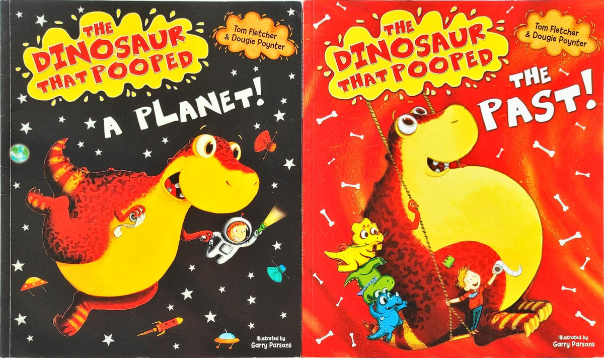 Dinosaur that Pooped Combo 4 (2 Books)