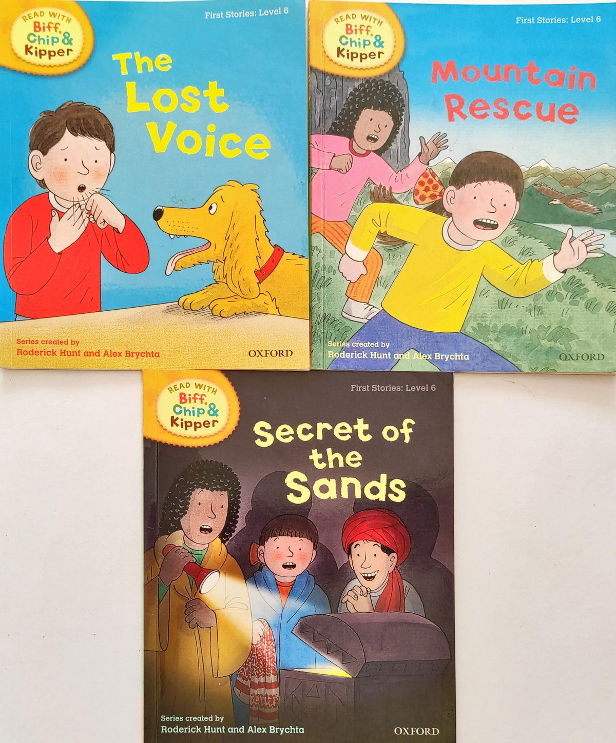 Biff Chip and Kipper  Set 3 : Level 6 (3 Books)