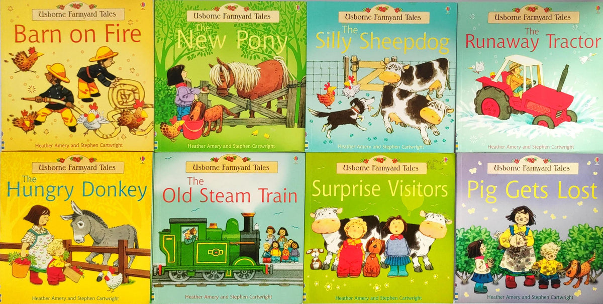 Usborne Farmyard Tales Combo 17 (8 Books)