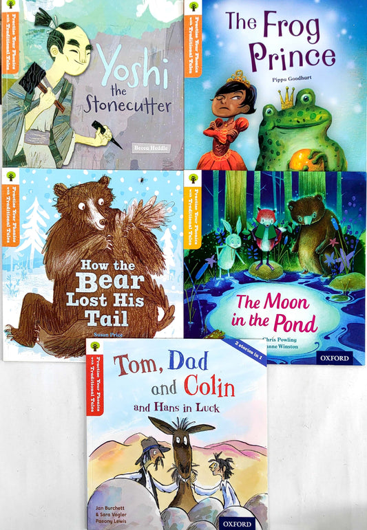 Oxford Traditional Tales Phonics Set, Age 4+ (5 Books)