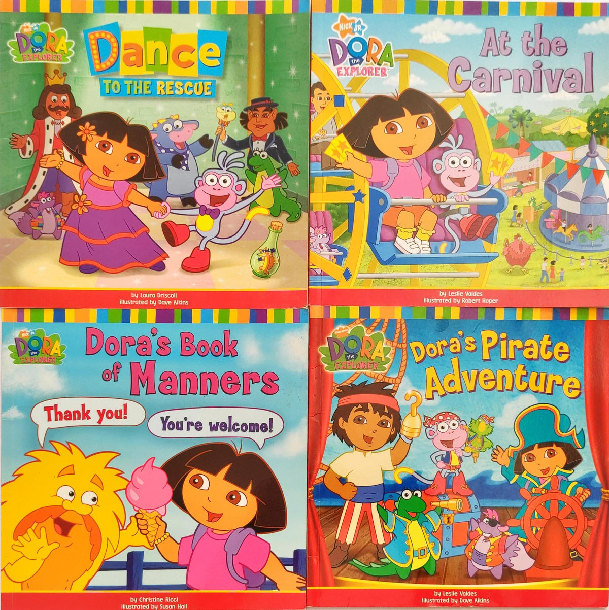 Dora Combo Set 6 (4 Books)