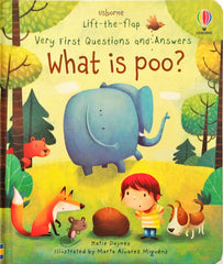 Usborne Very First Questions and Answers What is Poo? (Lift the Flap)