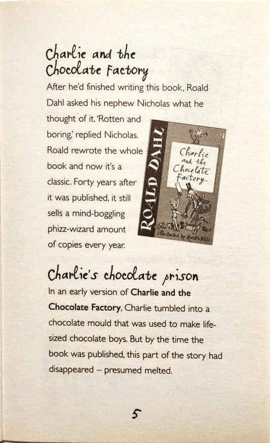 Incredible Chocolate Box (Roald Dahl)