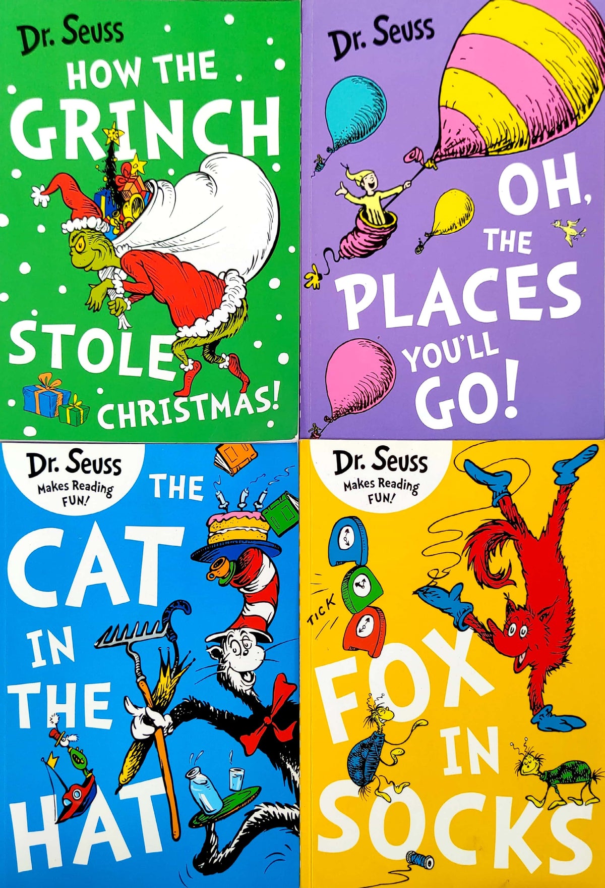 Dr. Seuss Classic Picture Book Set 2, Age 3+ (4 Books)