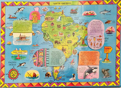 The Seven Continents of the World (Flap Book)