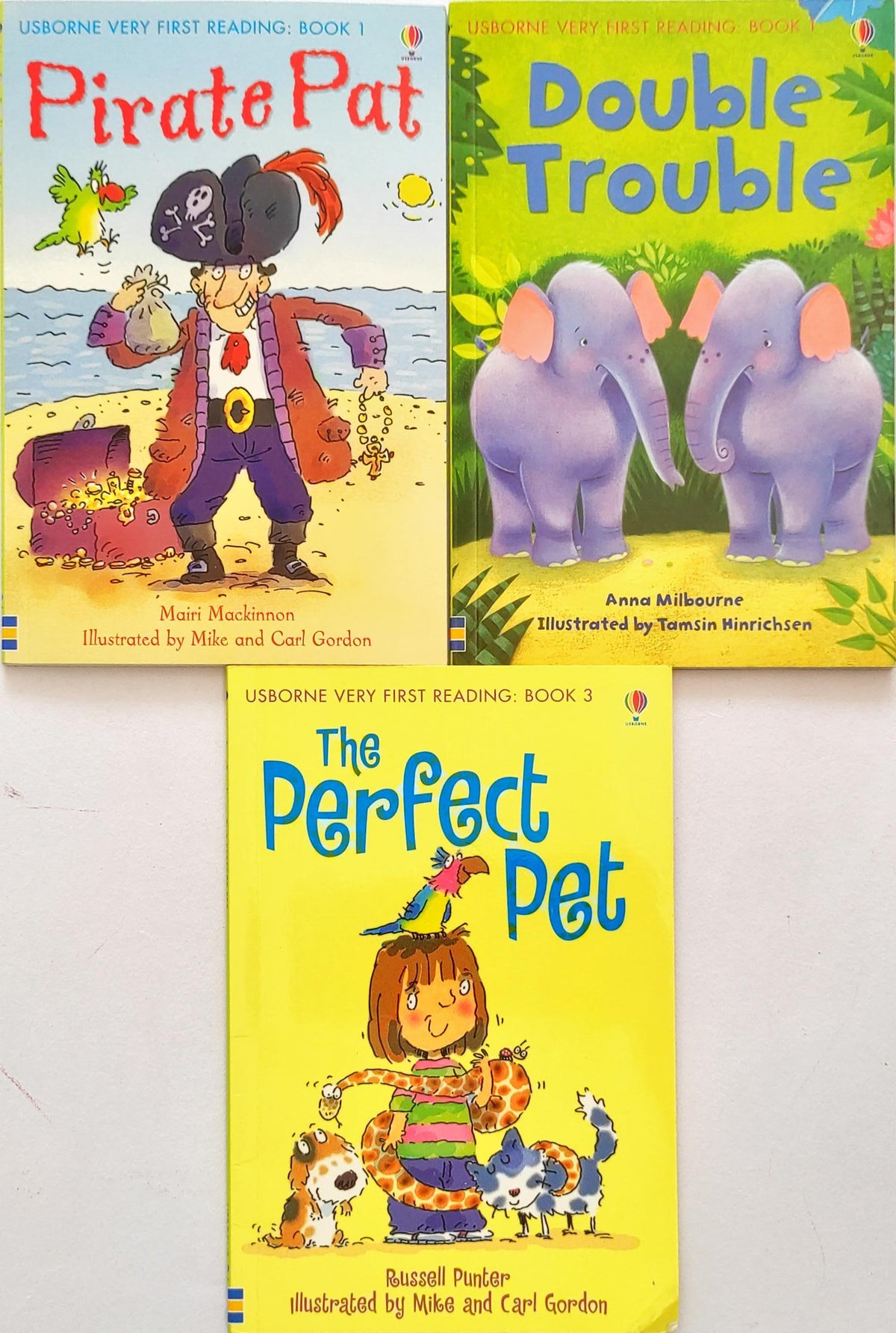 Usborne Very First Reading Combo Set 9 (3 Books)
