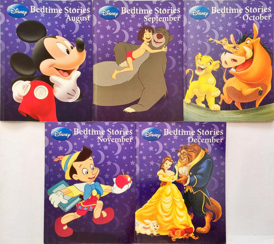 Disney Bedtime Stories Combo (5 Books)