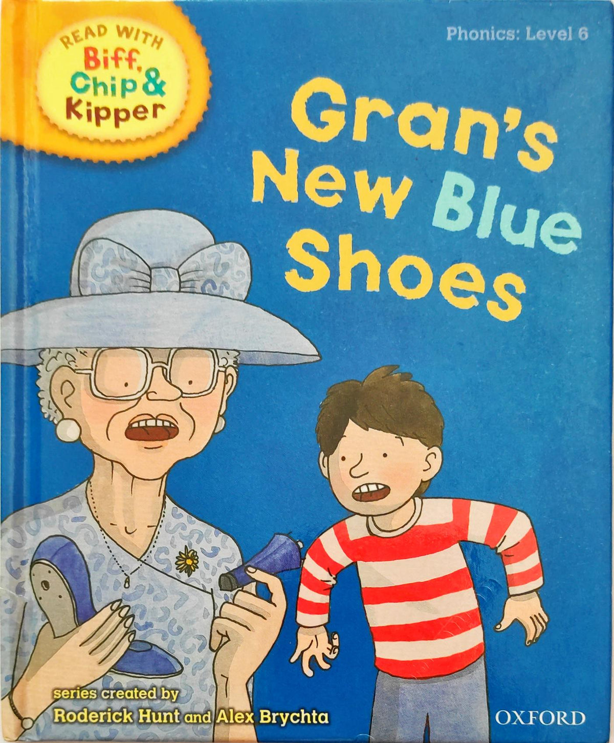 Grans New Blue Shoe (Biff Chip)