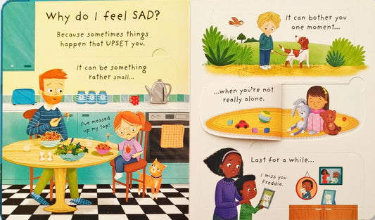 Usborne Very First Questions and Answers Why do I (Sometimes) Feel Sad? (Lift the Flap)