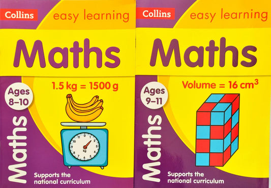 Collins Easy Learning combo Set 3 (2 Books)