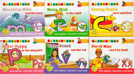 Letter land Combo (6 Books)