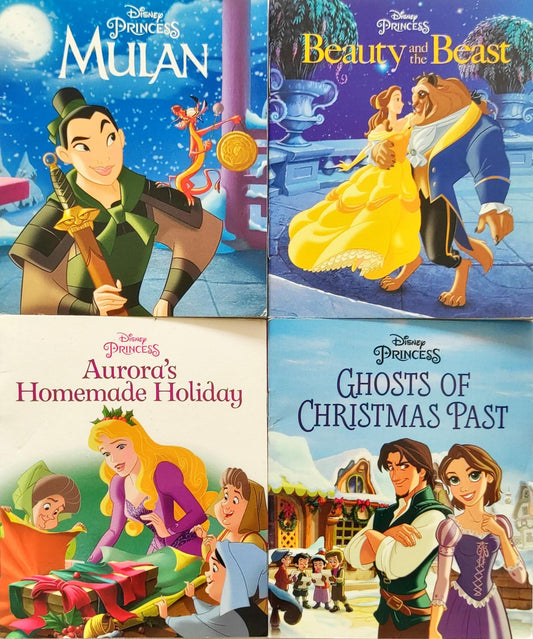 Disney Princess Small Book Combo Set 9 (4 Books)