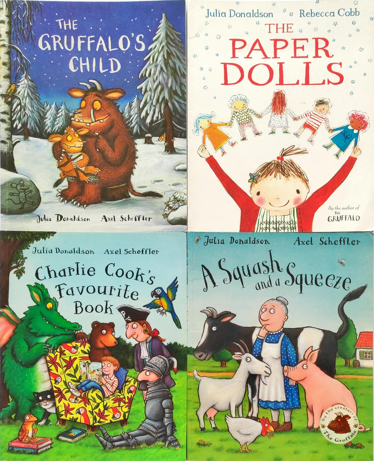 Julia Donaldson Combo Set 41 (4 Books)