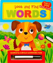 Look and Find Words (Wipe and Clean book)