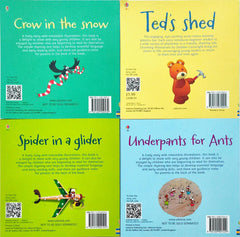 Usborne Phonics Reader Combo Set 27 (4 Books)