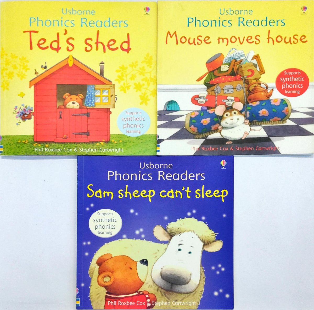 Usborne Phonics Reader Combo Set 30 (3 Books)
