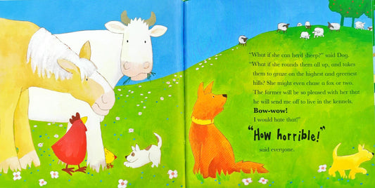 Baa! Moo! What will we do?