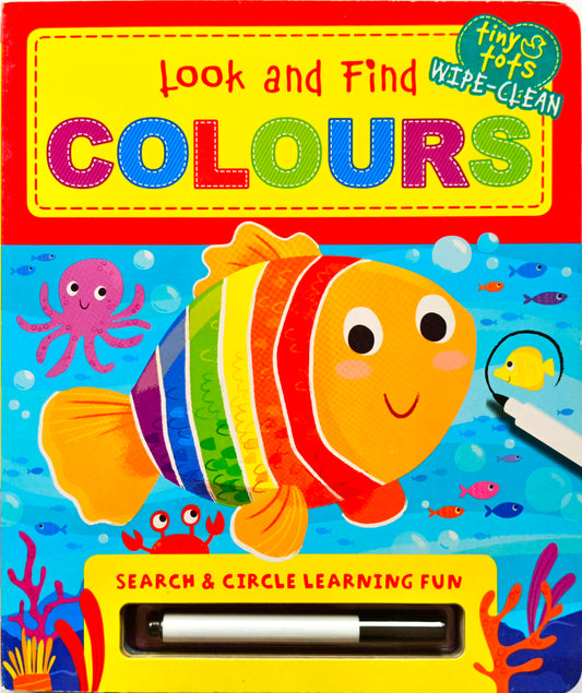 Look and Find Colours (Wipe and Clean book)