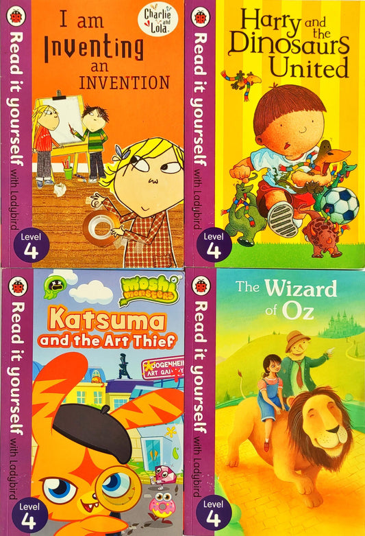 Read it yourself Level 4 Set 15 (4 Books)