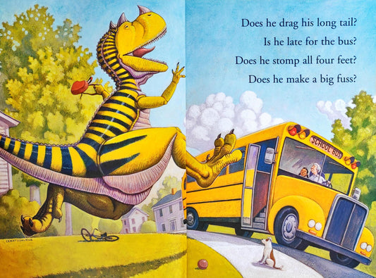 How to Dinosaur go to School?