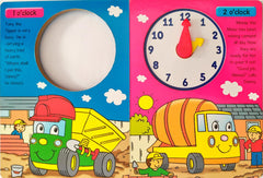 Danny the Digger Tell the Time (Clock Book)
