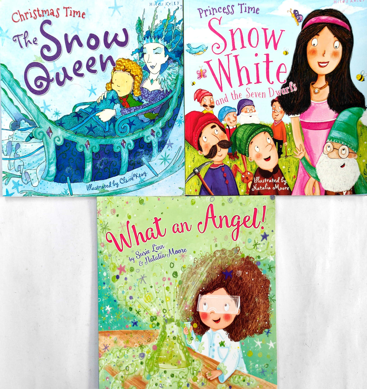 Princess & Christmas Time Picture Book Set, Age 3+ (3 Books)
