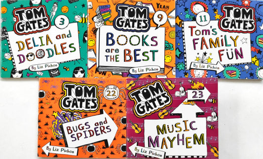 Tom Gates Combo (5 Books/Pocket Friendly Book)