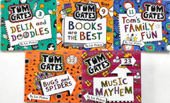Tom Gates Combo (5 Books/Pocket Friendly Book)