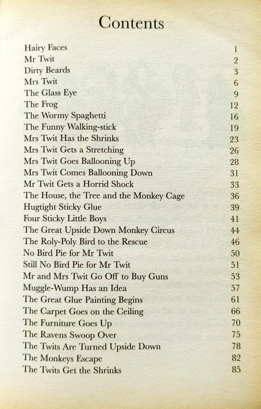 The Twits (Roald Dahl)