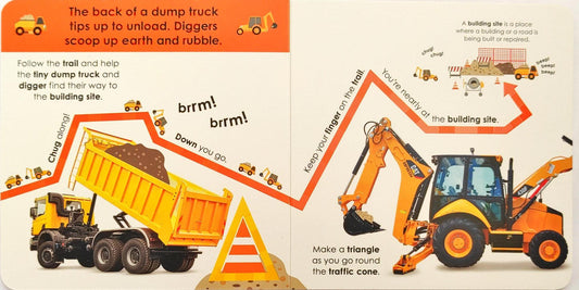 Follow the Trail Trucks (Finger Trails)