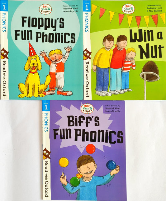 Read with Oxford Stage 1 Combo Set 4 (3 Books)