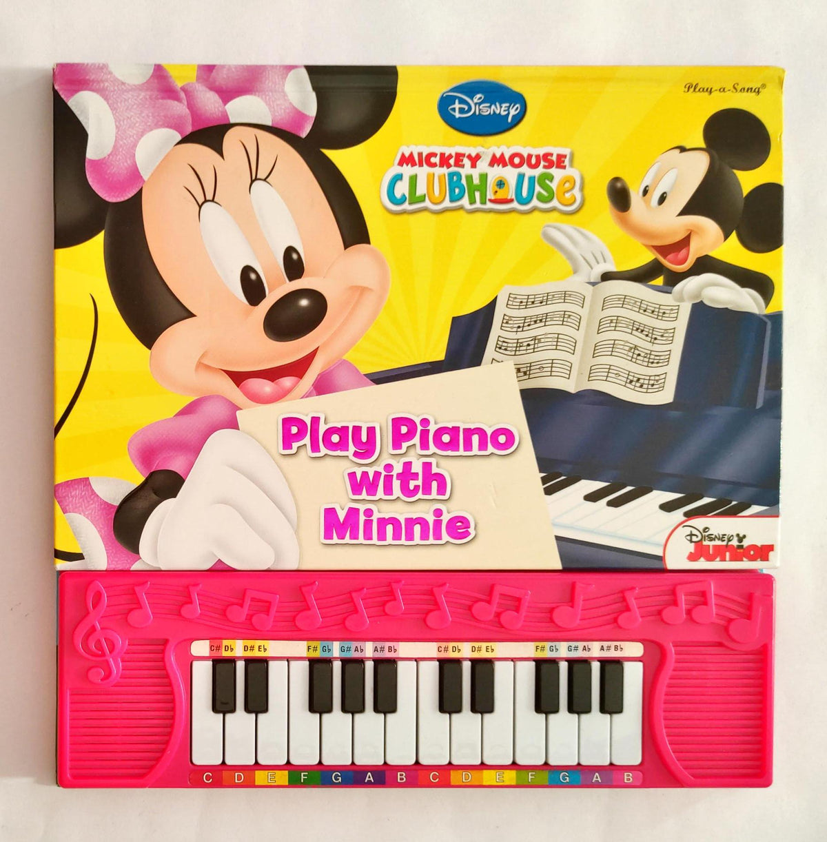 Mickey Mouse Play Piano with Minnie (Sound Book)