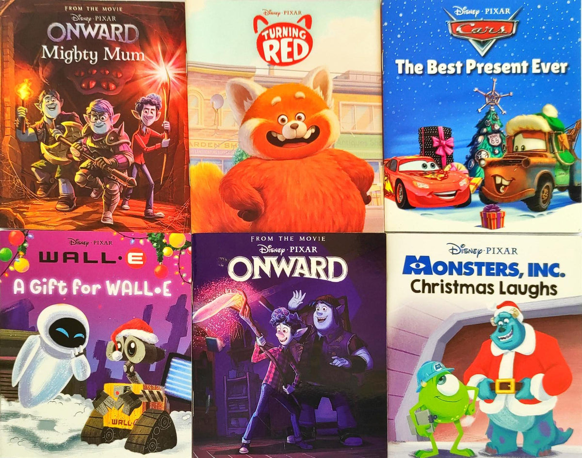 Disney Pixar Small Books Combo 4 (6  Books)