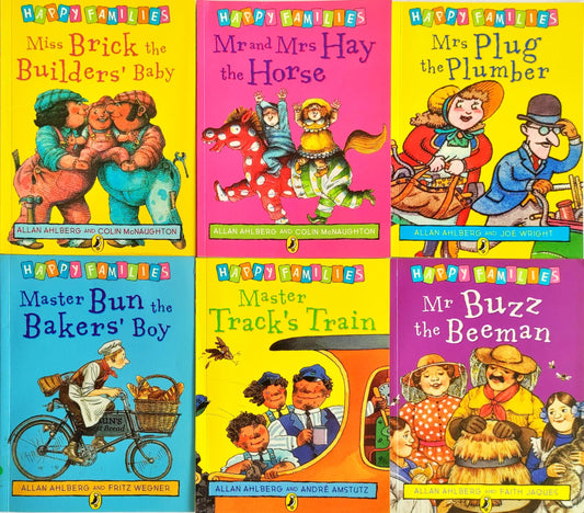Happy Families Combo Set 3 (6 Books)