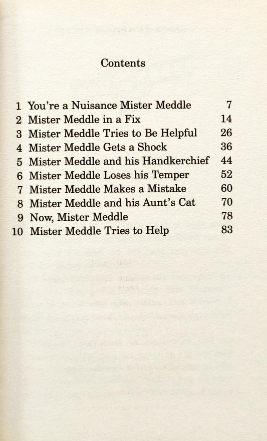 You're a Nuisance Mister Middle (Enid Blyton)